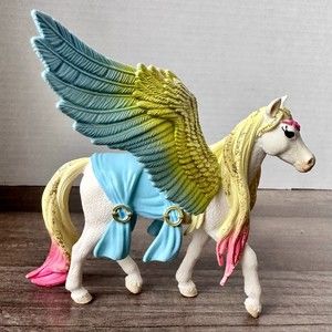 Schleich Bayala Surah Pegasus Horse only Fantasy, Glitter, Replacement